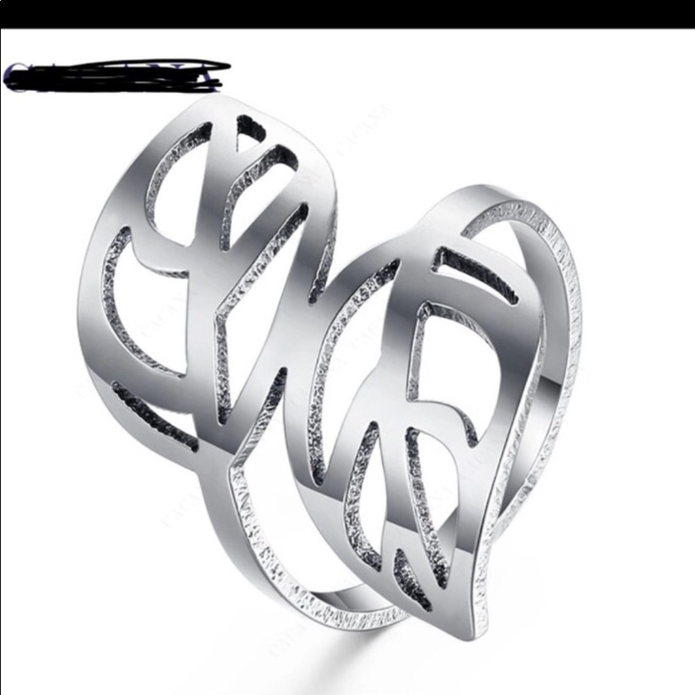 FASHION LEAF ๐ RING - Picture 2 of 9